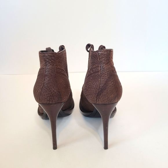 Burberry Prorsum Howcroft Brown Booties - 37.5 - Picture 6 of 15